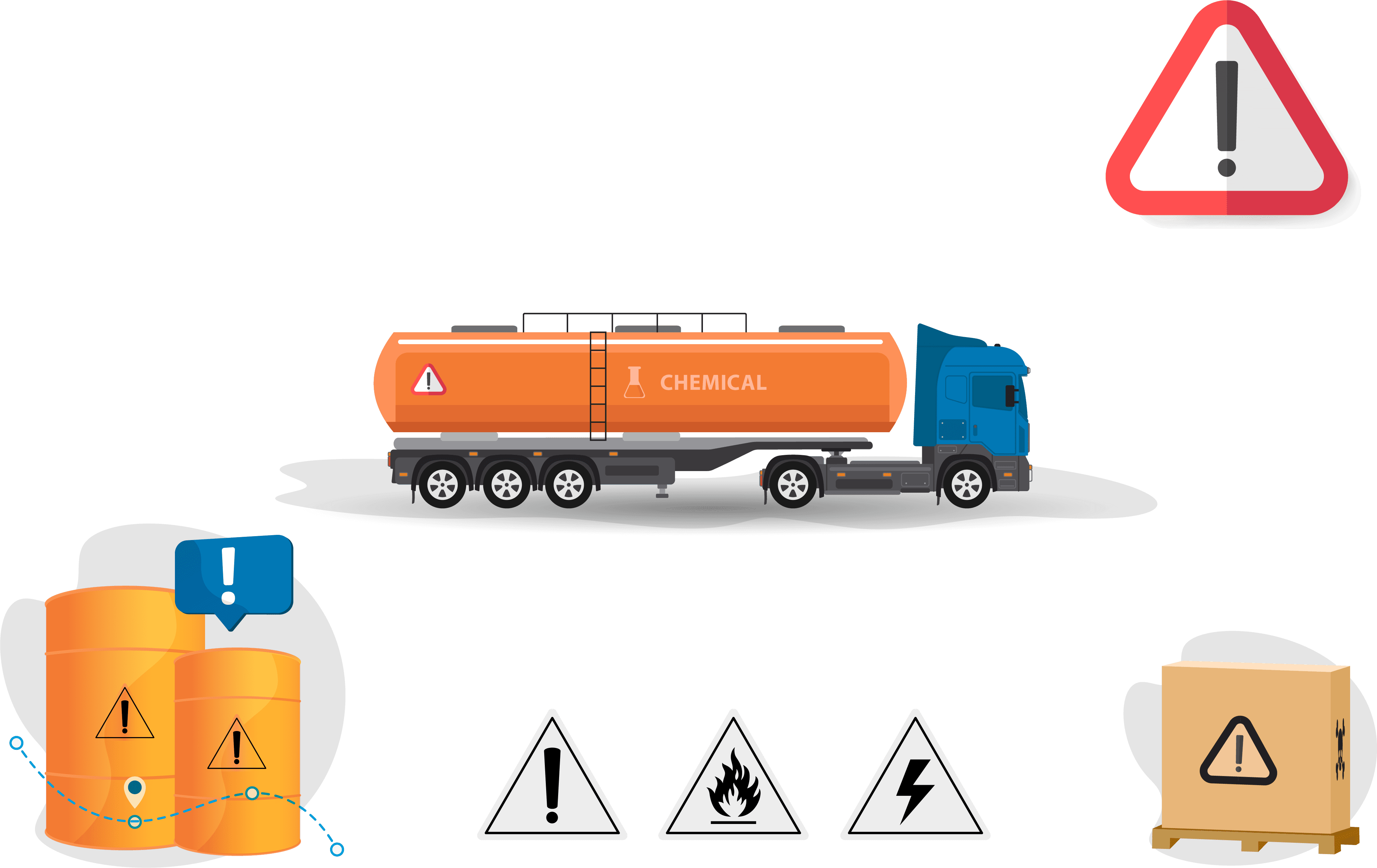 Hazardous cargo transport services
