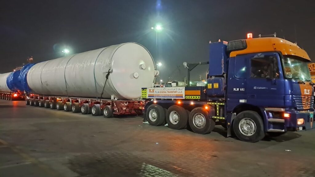 Jebel Ali to Hassyan Power Plant co2 storage tanks 3